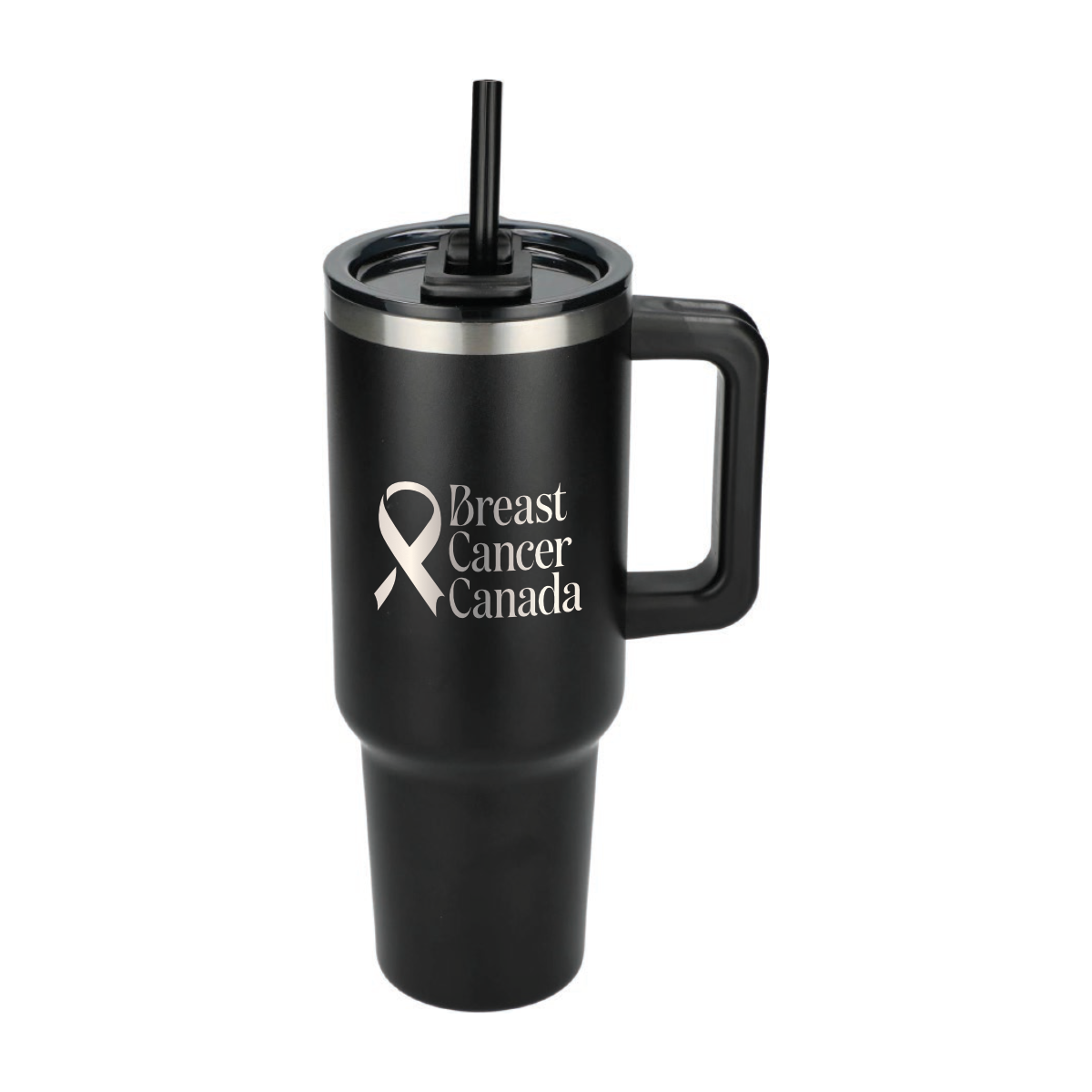 40 oz Crest Straw Mug